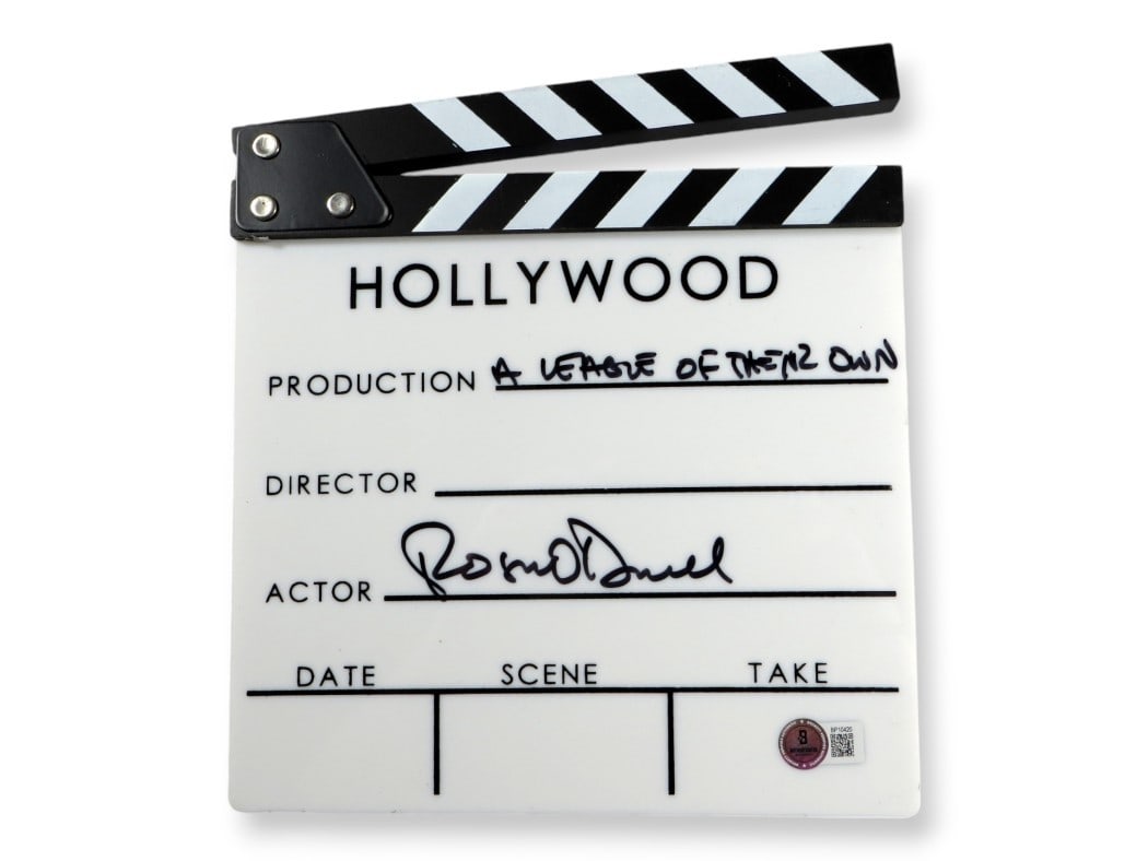 Beckett Authenticated League of Their Own Clapper Signed by Rosie O'Donnell (1 of 3)