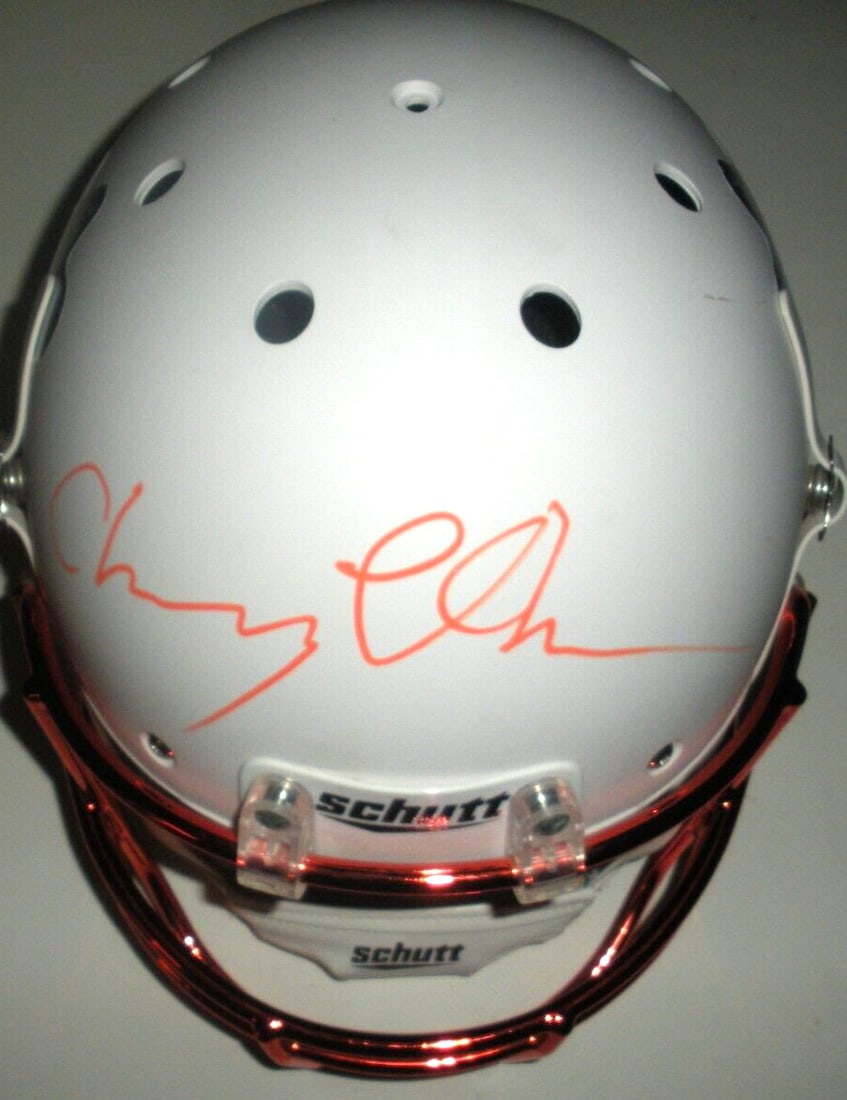 Full Size Replica Helmet Signed by Chevy Chase Christmas Vacation Beckett COA (1 of 3)