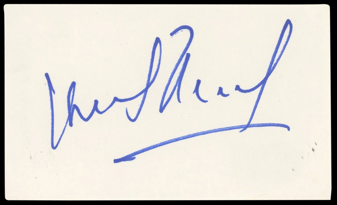 Ismail Merchant Signed 3x5 Index Card Howards End Beckett Authenticated: Ismail Merchant Signed 3x5 Index Card Howards End Beckett Authenticated This is an original 3x5 index card autographed by Ismail Merchant, known for his association with Howards End. The autograph has