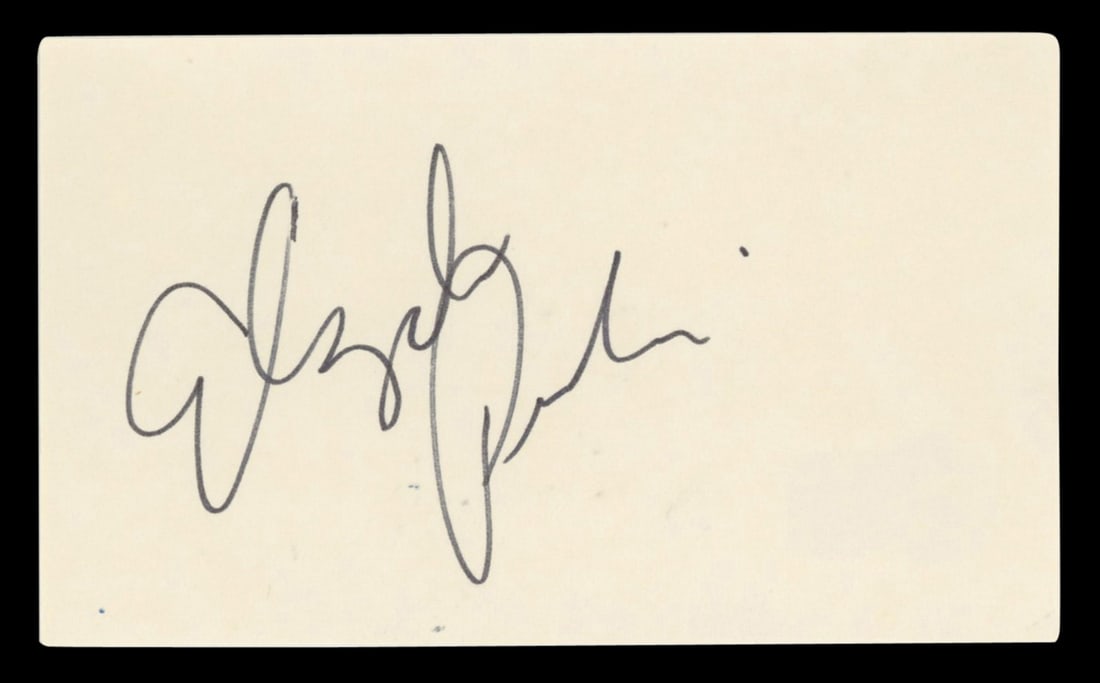 Elizabeth Perkins Weeds Signed 3x5 Index Card BAS Authenticated: Elizabeth Perkins Weeds Signed 3x5 Index Card BAS Authenticated This authentic 3x5 index card features the signature of Elizabeth Perkins, renowned for her role in the series Weeds. The item is verifi