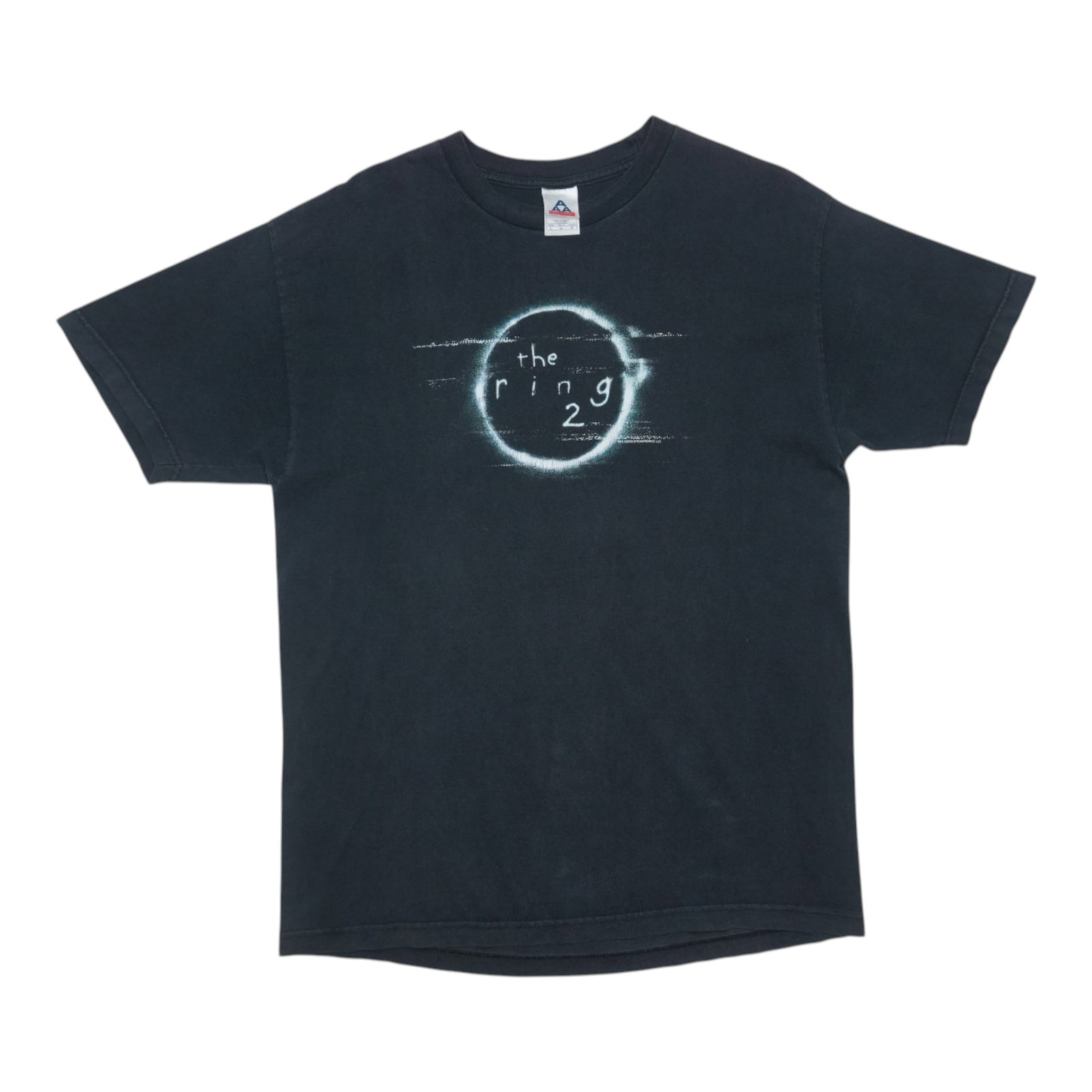 Vintage 2005 The Ring Two Black Cotton Promotional T Shirt: Vintage 2005 The Ring Two Black Cotton Promotional T Shirt This original 2005 The Ring Two movie promo shirt is a genuine vintage piece, not a modern reproduction. It features front and back graphics 