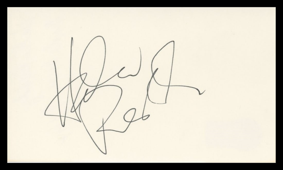 Helen Reddy Signed 3x5 Autograph Card Beckett BAS Authenticated Pete's Dragon (1 of 2)