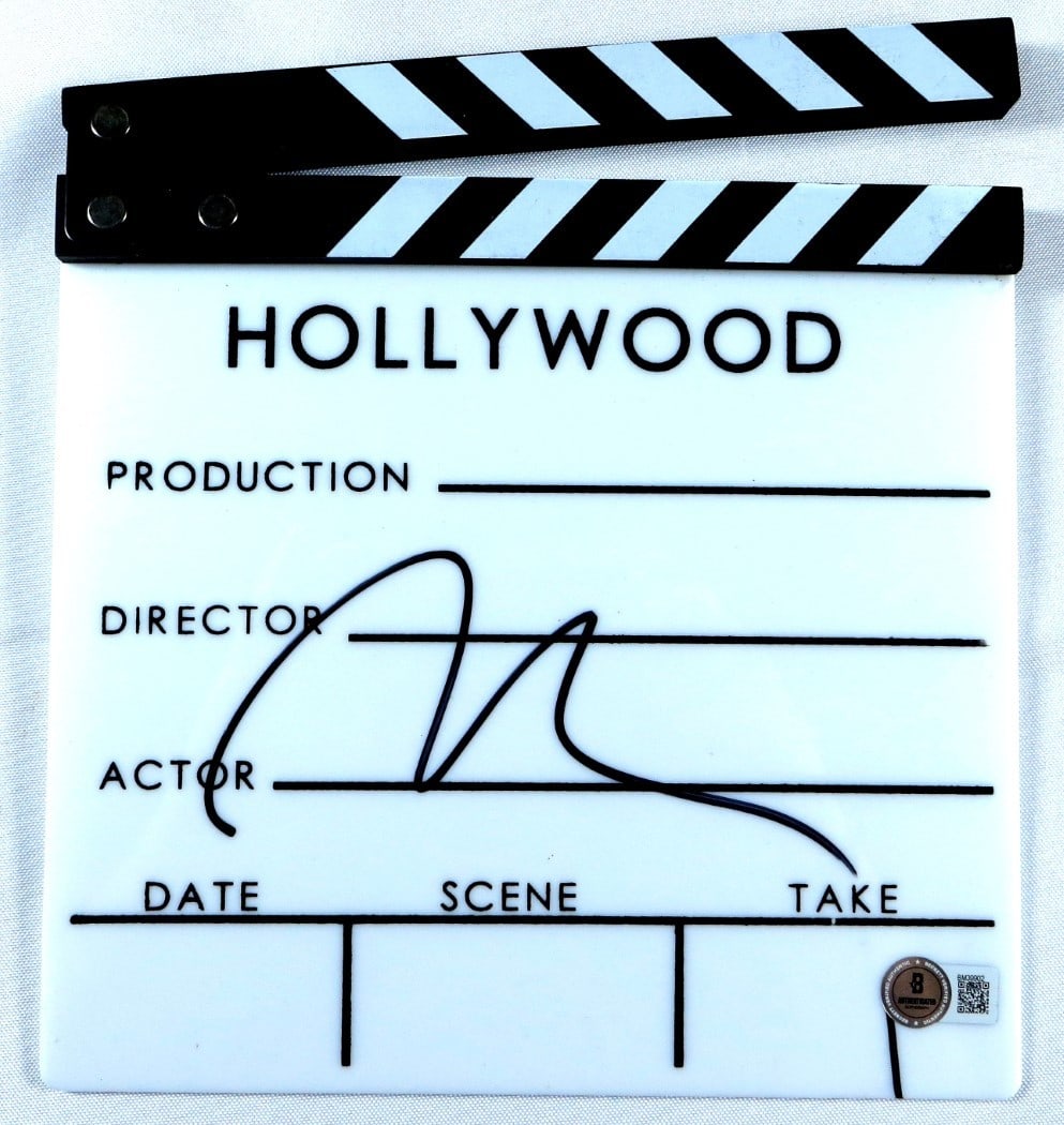 Movie Clapper Signed by Michael Mann with Beckett Authentication (1 of 3)