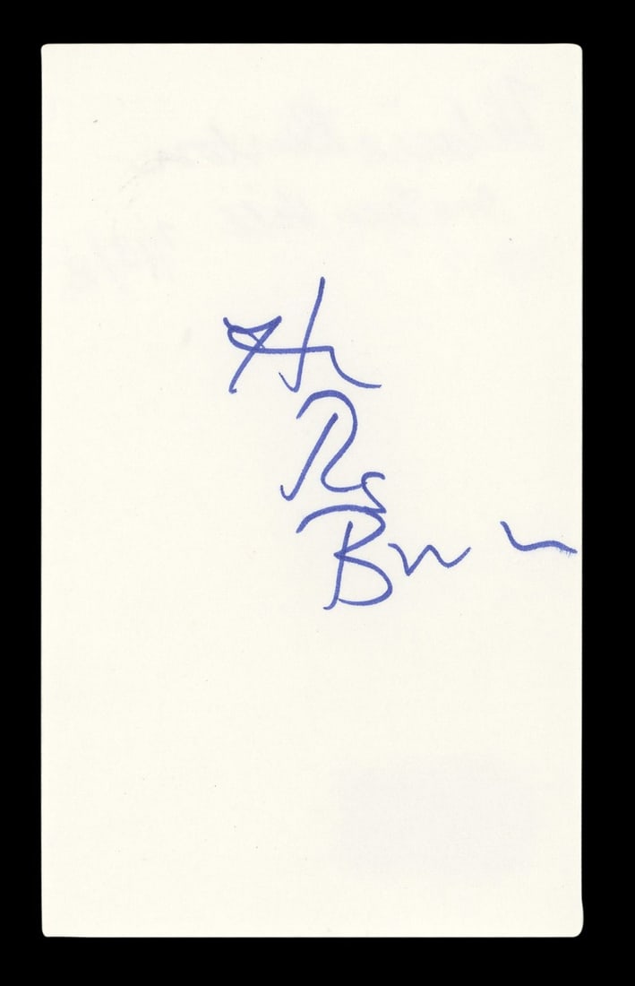 Hilarie Burton Signed Index Card Beckett Authenticated Walking Dead Autograph (1 of 5)