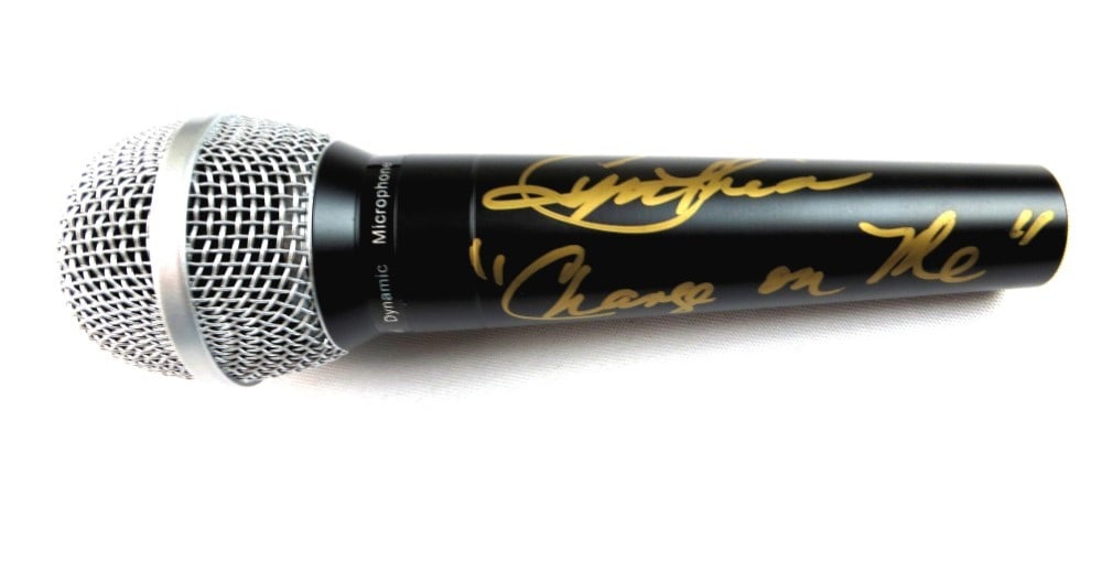 Microphone Signed by Cynthia Torres with Beckett Authentication (1 of 3)