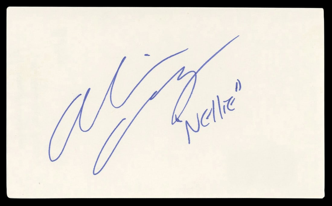 Alison Arngrim Signed 3x5 Index Card Little House BAS Certified: Alison Arngrim Signed 3x5 Index Card Little House BAS Certified This authentic 3x5 index card is personally signed by Alison Arngrim, known for her role as "Nellie" in the beloved series "Little House