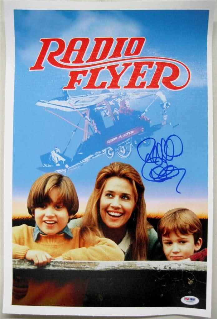 11x17 Canvas Photograph Signed by Director Richard Donner with PSA Authentication: 11x17 Canvas Photograph Signed by Director Richard Donner with PSA Authentication This is an original 11x17 canvas photograph signed by Richard Donner, the director of Radio Flyer. The item is pre-own