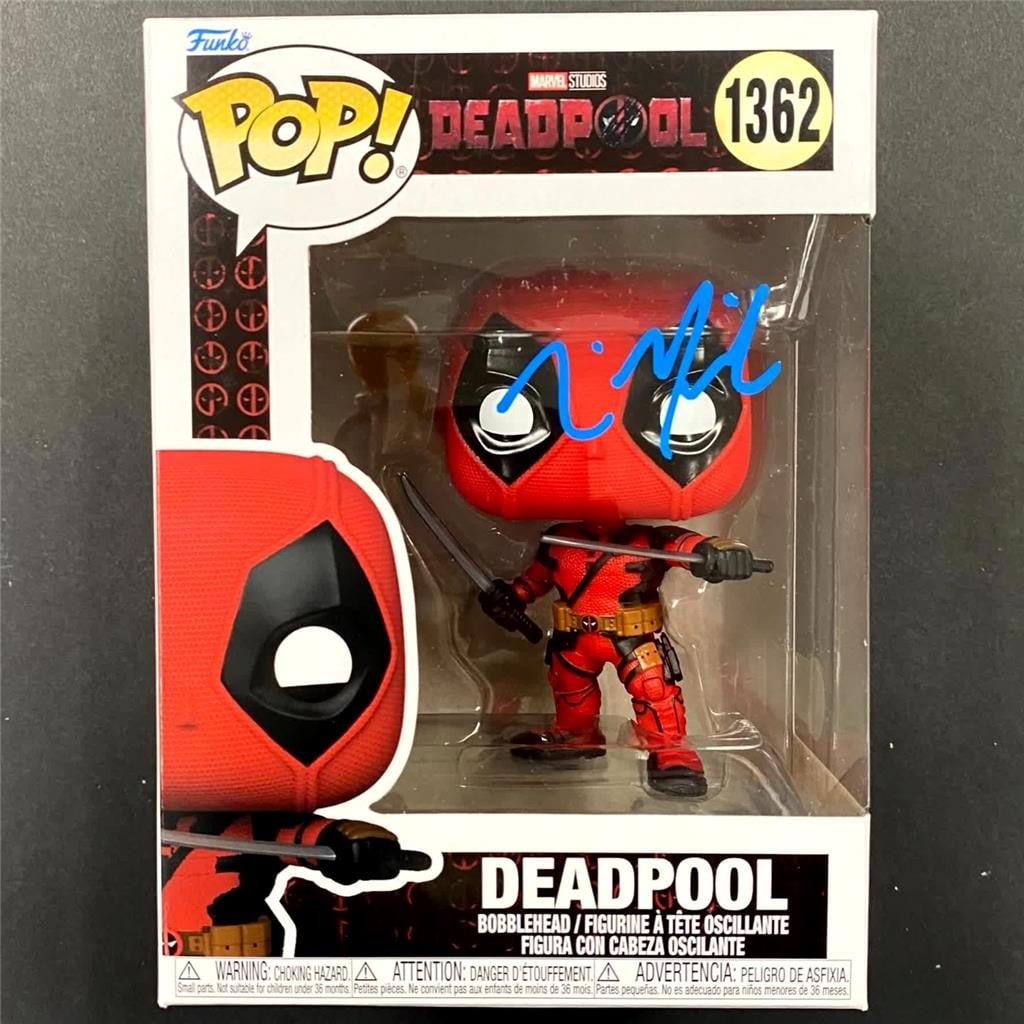 Deadpool 1362 Funko Pop autographed by Tim Miller Beckett authenticated: Deadpool 1362 Funko Pop autographed by Tim Miller Beckett authenticated This collectible Funko Pop number 1362 from the Deadpool movie series features an autograph by director Tim Miller. The item has