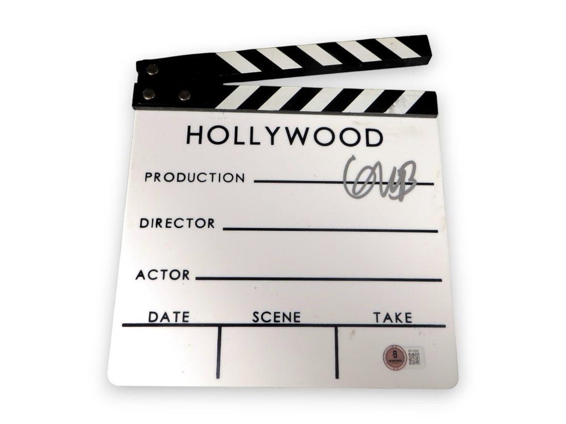 Ebon Moss-Bachrach Autographed Movie Clapper Beckett Authenticated (1 of 3)