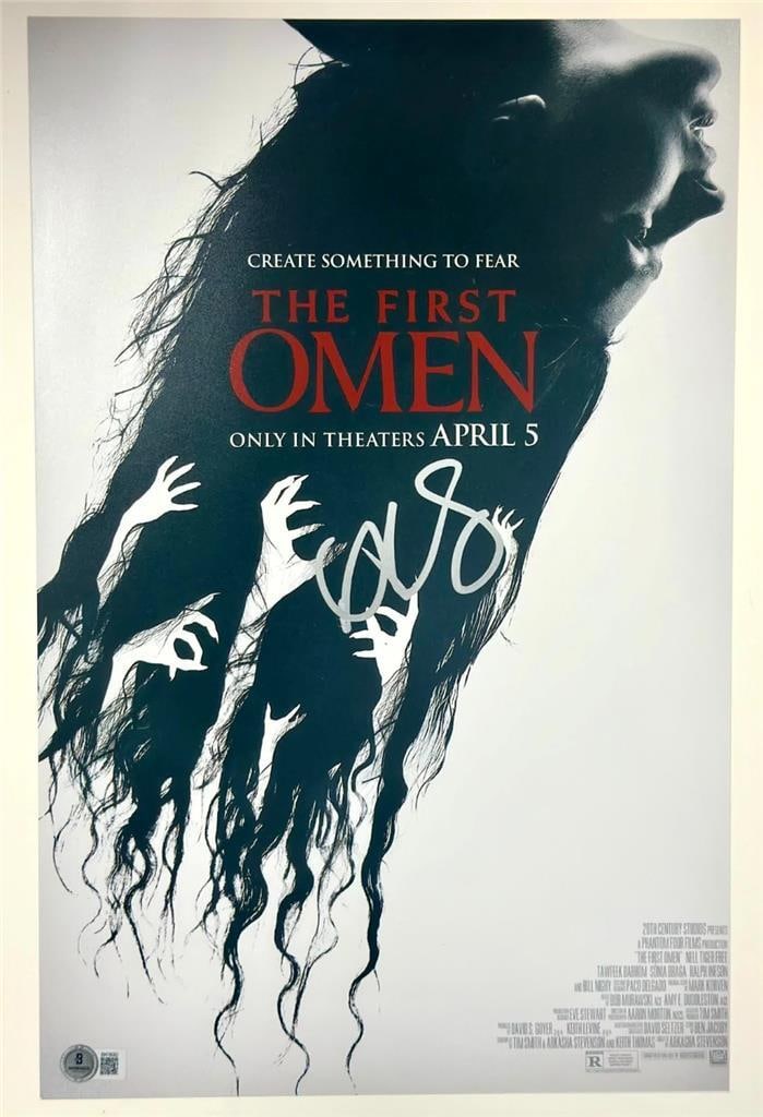 11x17 The First Omen Photo Poster signed by Arkasha Stevenson Beckett authenticated (1 of 3)
