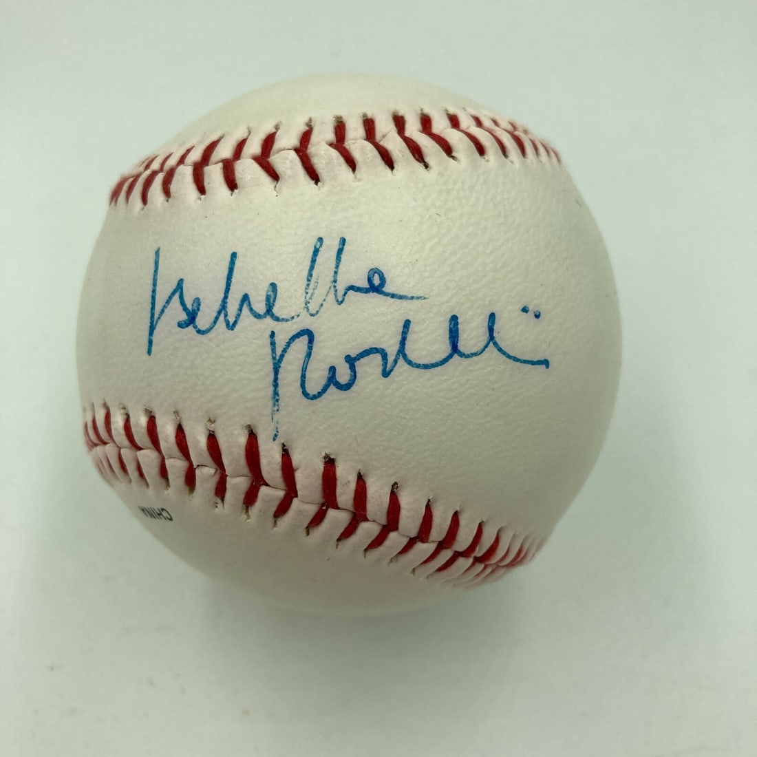 Isabella Rossellini Autographed Baseball JSA Certified Original: Isabella Rossellini Autographed Baseball JSA Certified Original This is an authentic signed baseball by Isabella Rossellini, featuring a Certificate of Authenticity from James Spence Authentication (J