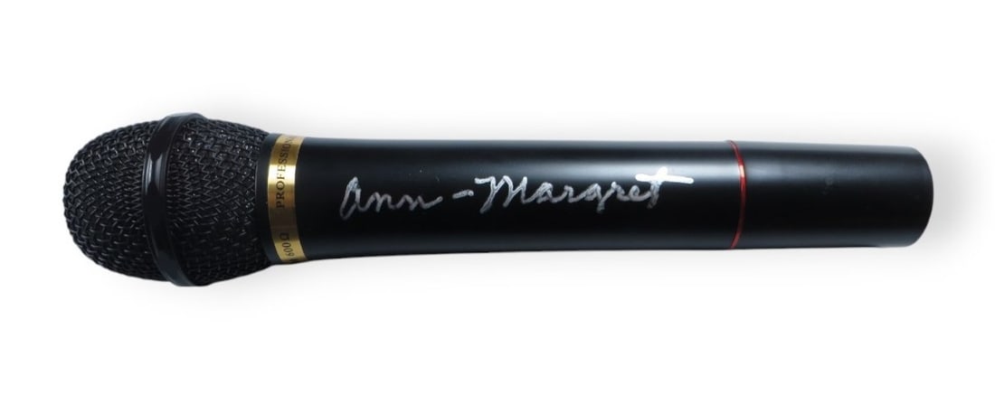Authentic Ann-Margret Signed Microphone With JSA Authentication (1 of 3)