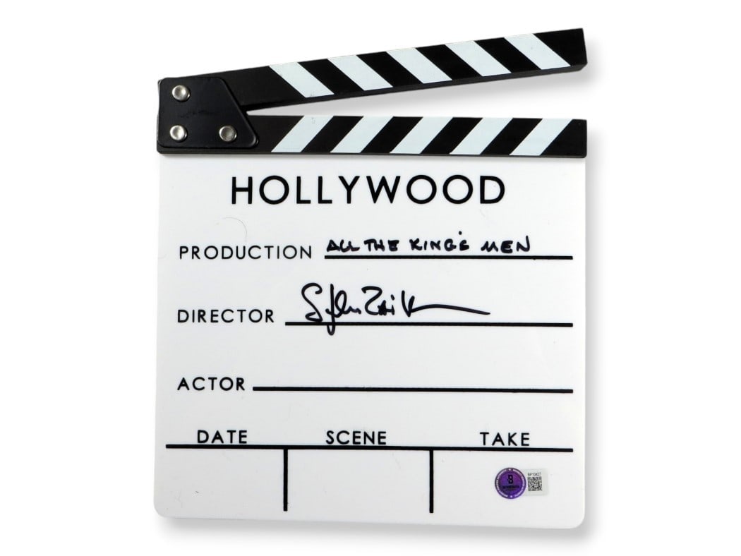 Movie Clapper Signed by Steven Zaillian All The King's Men Beckett Authenticated (1 of 3)