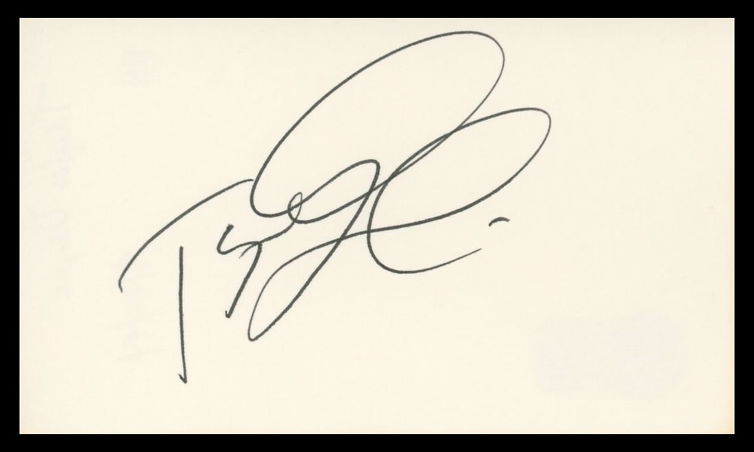 Taylor Dayne Signed 3x5 Index Card Beckett Authenticated Rude Awakening (1 of 2)