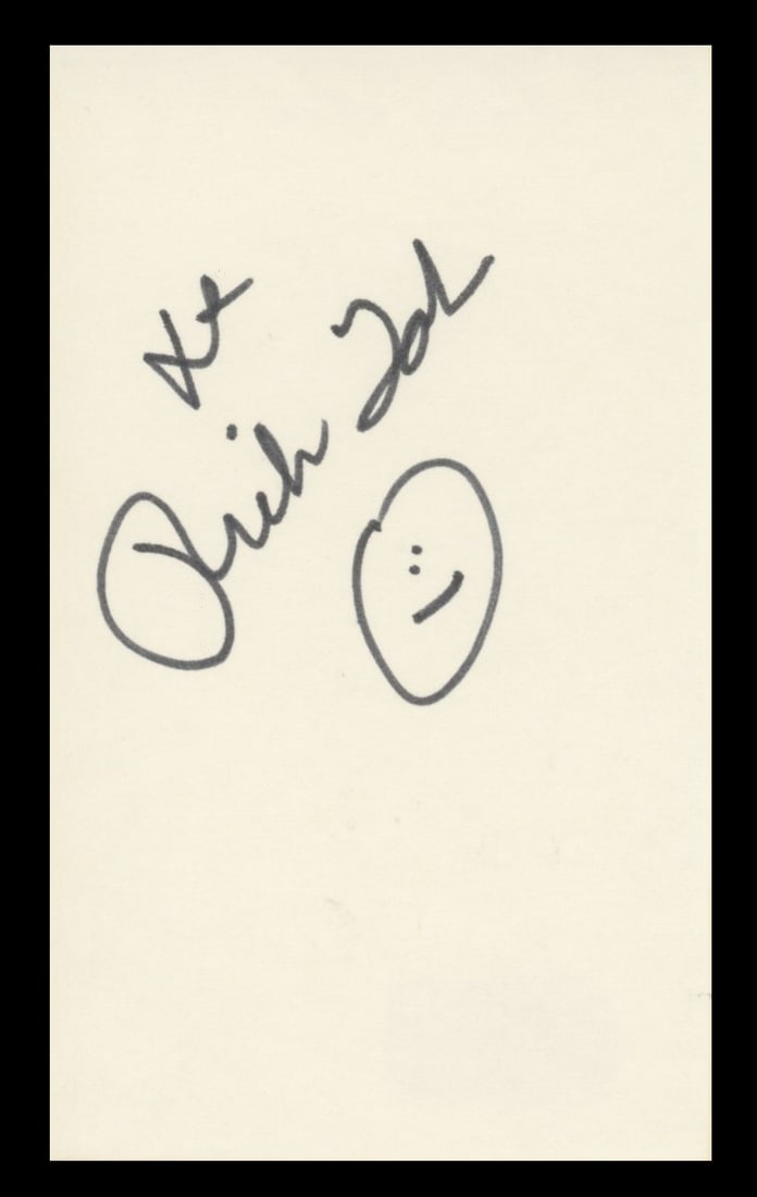 Ricki Lake Signed 3x5 Index Card Beckett Authenticated Autograph Hairspray (1 of 2)