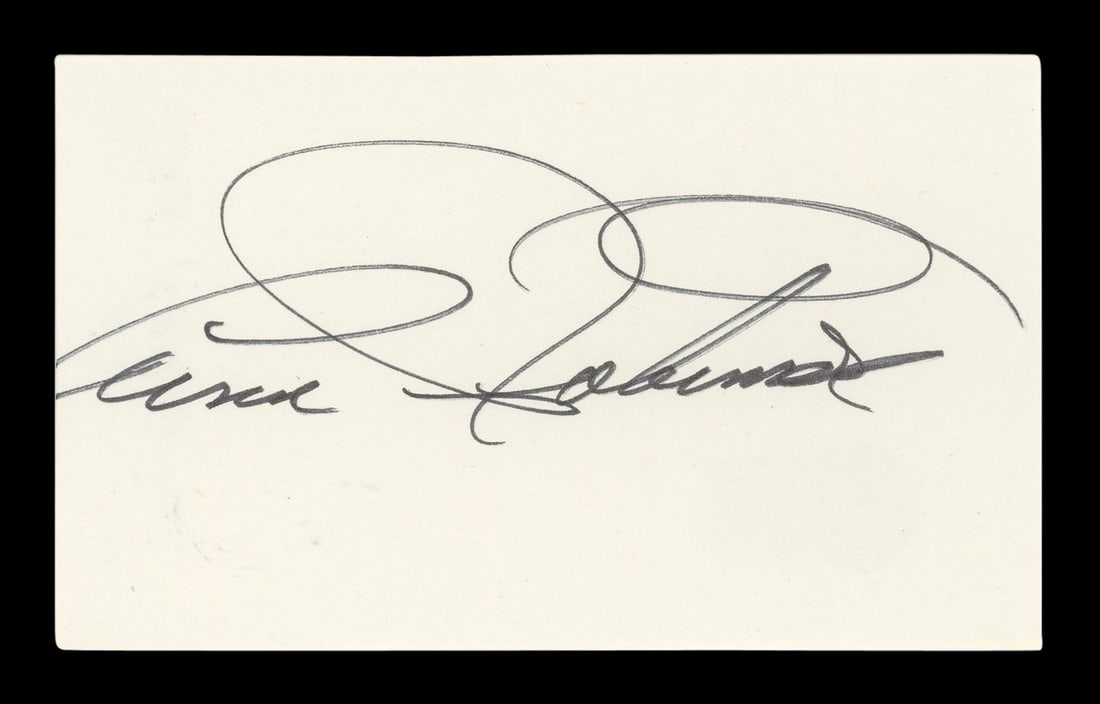 Anne Robinson Signed 3x5 Index Card The Weakest Link Beckett Authenticated: Anne Robinson Signed 3x5 Index Card The Weakest Link Beckett Authenticated This autographed 3x5 index card features the signature of Anne Robinson, the iconic host of the television show The Weakest L