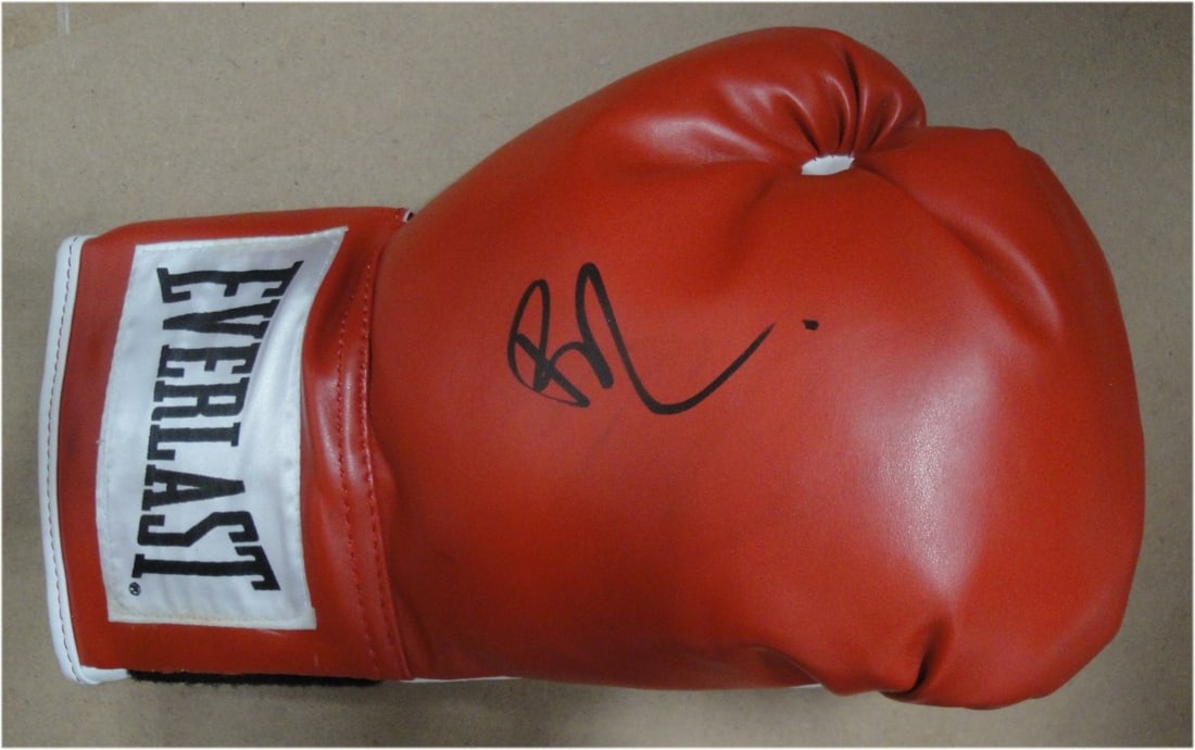 Edgar Ramirez Signed White Panel Everlast Boxing Glove Right Hand Autograph: Edgar Ramirez Signed White Panel Everlast Boxing Glove Right Hand Autograph This is an original Everlast boxing glove featuring a hand-signed autograph by Edgar Ramirez. The glove has a white panel an