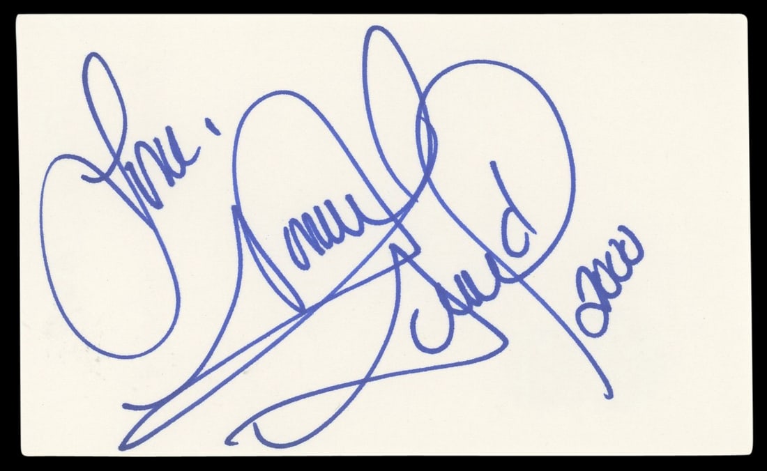 Monica Arnold Big Momma's House Signed Index Card with Love BAS Authenticated: Monica Arnold Big Momma's House Signed Index Card with Love BAS Authenticated This unique autographed 3x5 index card features the inscription "Love" and has been personally signed by Monica Arnold, kn