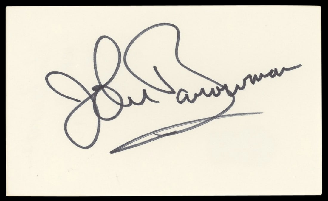 John Barrowman Autographed Doctor Who Index Card Beckett Authenticated: John Barrowman Autographed Doctor Who Index Card Beckett Authenticated This autographed 3x5 index card features the signature of John Barrowman, known for his role in Doctor Who. The item is accompani