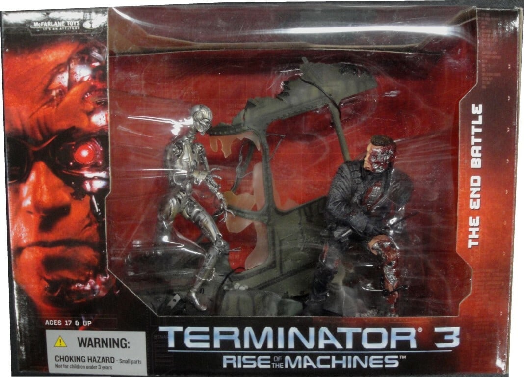 Terminator 3 Rise of the Machines End Battle Diorama McFarlane NIB (1 of 2)