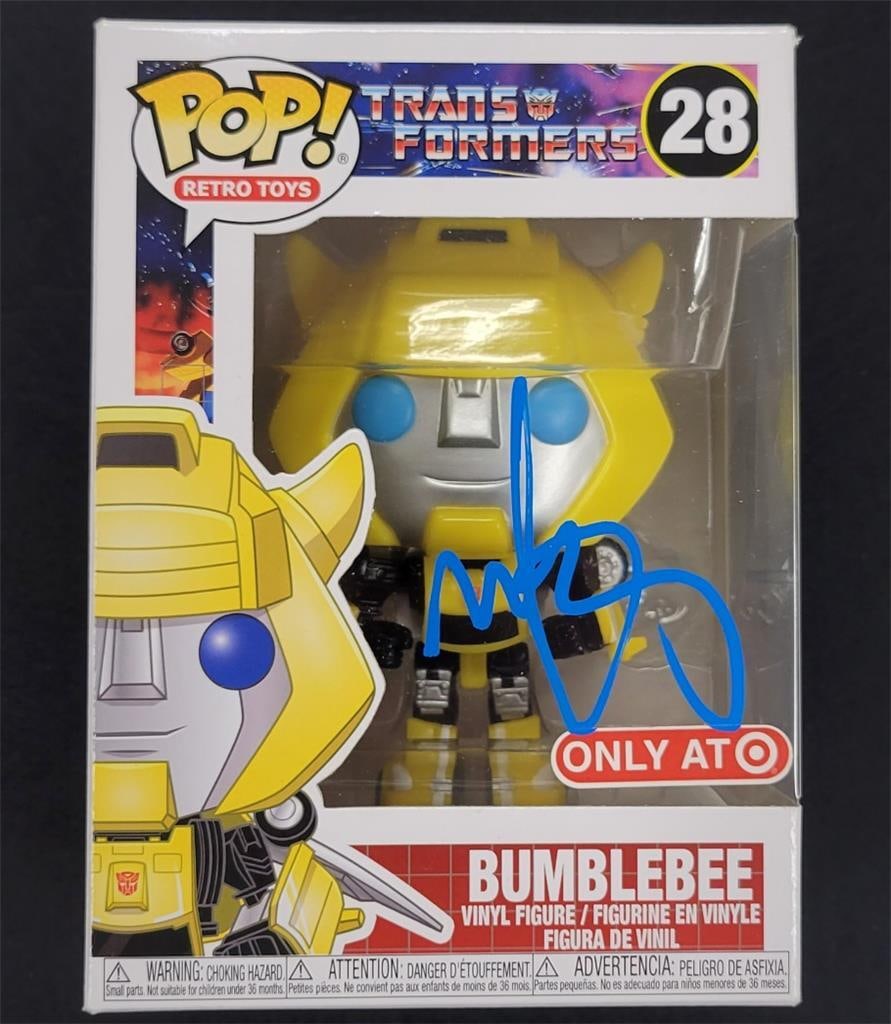 Bumblebee Funko Pop signed by Mark Wahlberg with Beckett authentication Transformers (1 of 7)