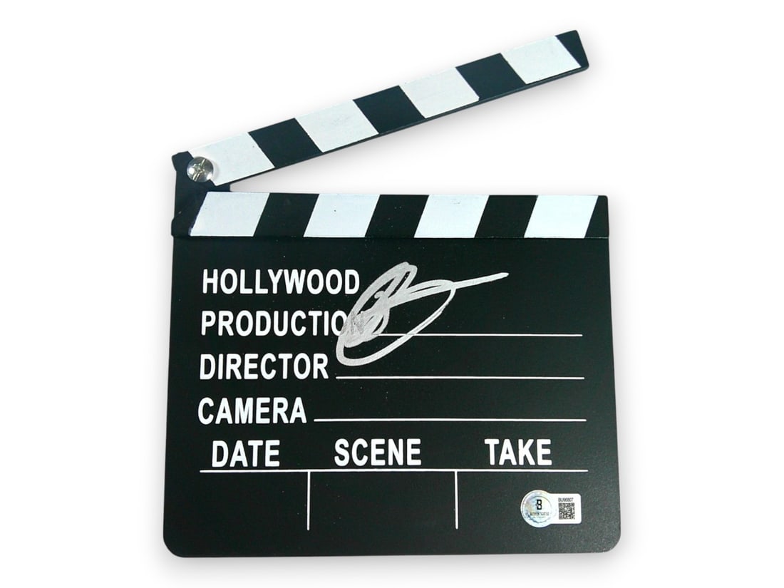 Movie Clapper Signed by Ryan Coogler Beckett Authenticated: Movie Clapper Signed by Ryan Coogler Beckett Authenticated This movie clapper is hand-signed by Ryan Coogler, acclaimed director of "Black Panther" and "Creed." The autograph is authenticated by Becke