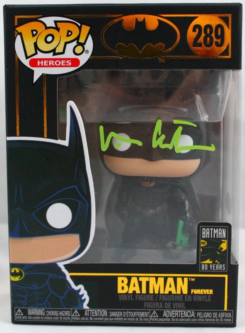 Batman Funko Pop Vinyl Figure Signed by Val Kilmer with JSA Authentication (1 of 5)