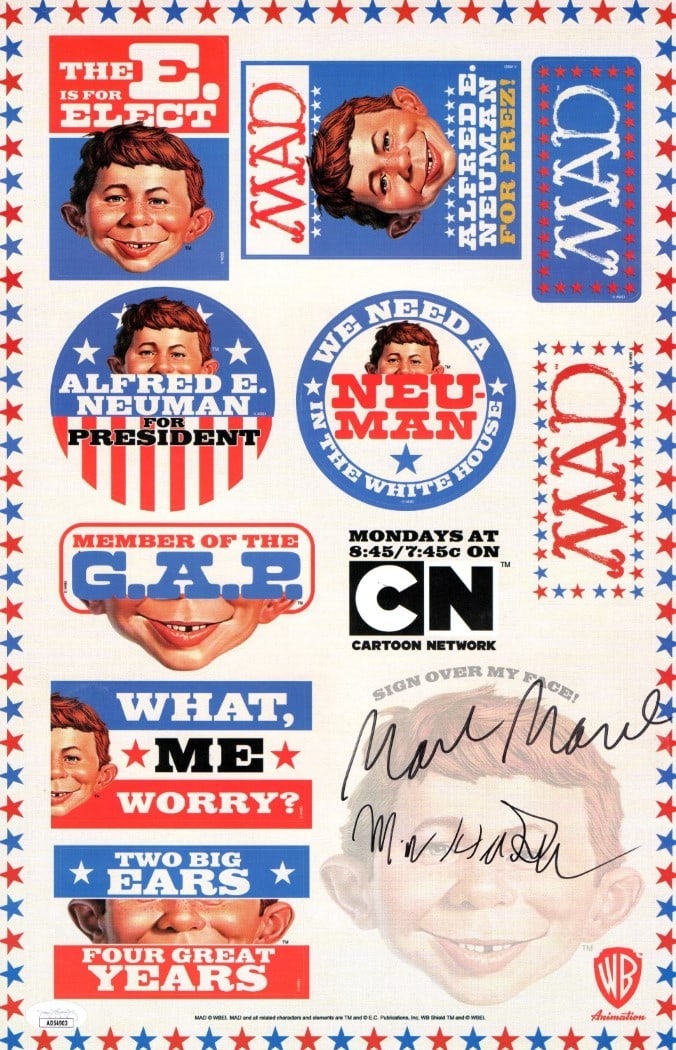 Mark Marek Marty Halpern-Graser Signed 11X17 Poster JSA Certified (1 of 2)