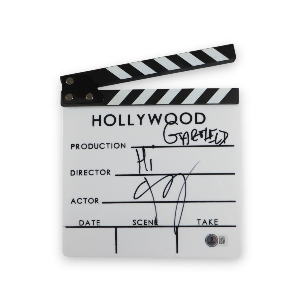 Breckin Meyer Autographed Garfield Movie Clapper Beckett Authenticated (1 of 3)