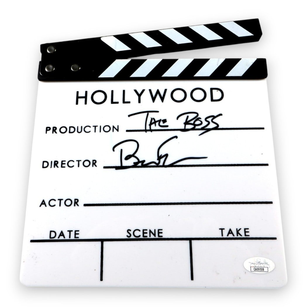 Ben Falcone Signed Movie Clapper The Boss JSA Authenticated (1 of 3)