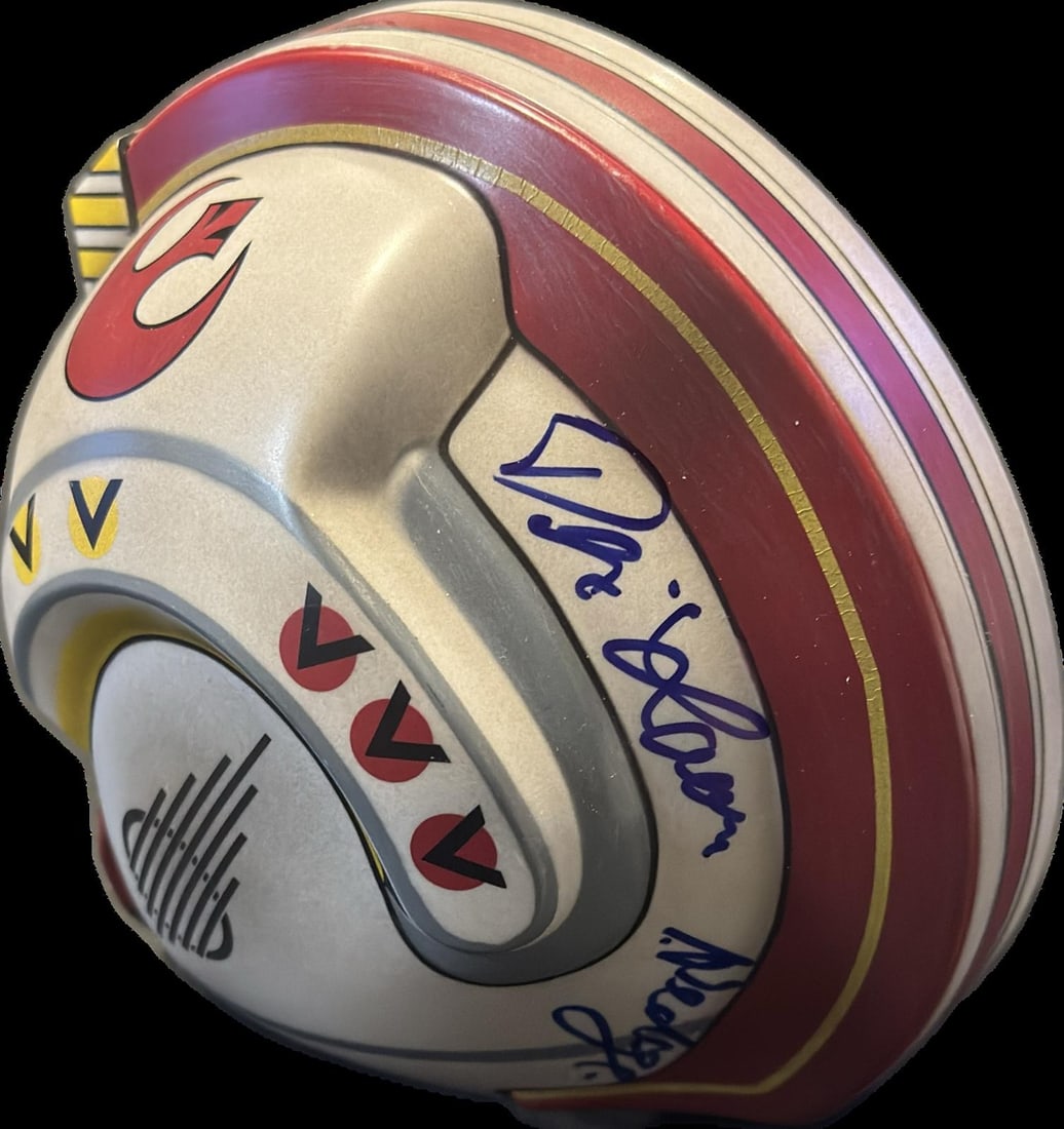 Denis Lawson autographed Riddell mini X-Wing pilot helmet (1 of 1)