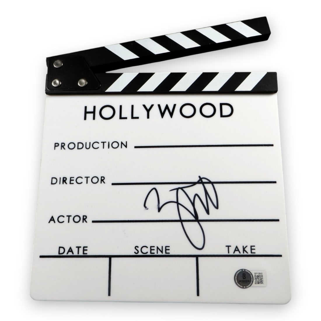 Zack Snyder Autographed Movie Clapper Certified Beckett (1 of 3)