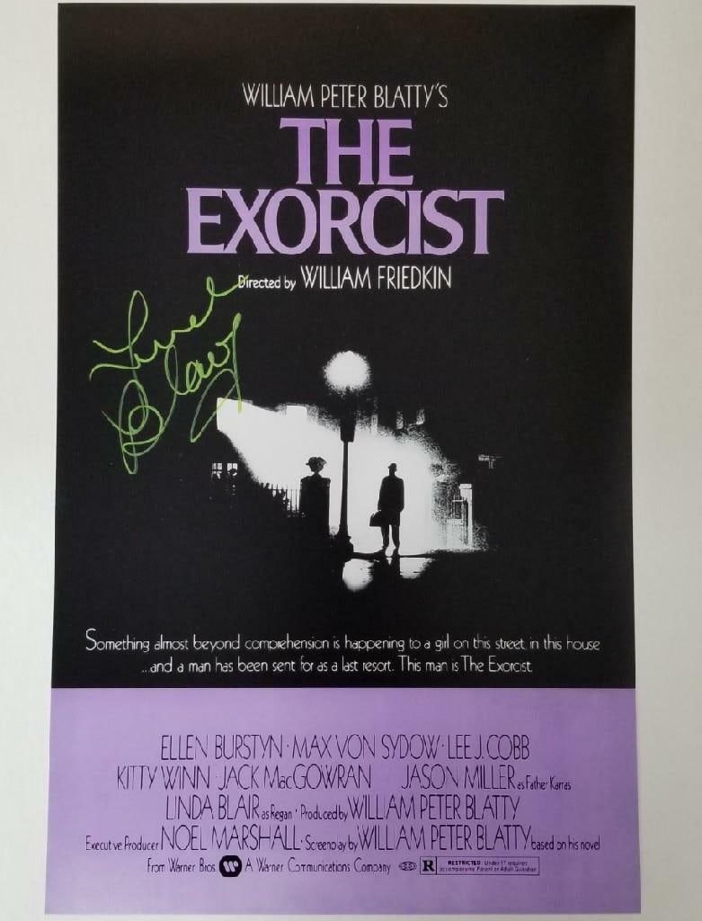 Signed 11x17 The Exorcist Photo Poster Linda Blair BAS Authenticated (1 of 2)