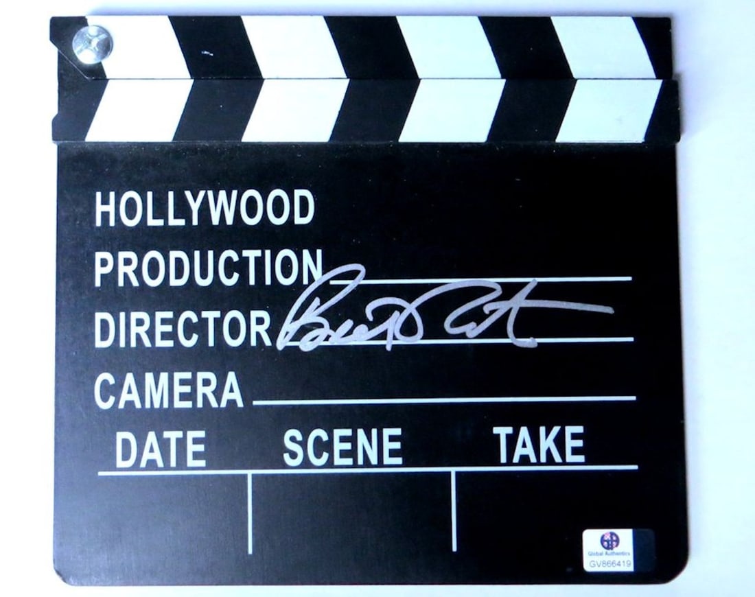 Brett Ratner Autographed Movie Clapper with Global Authentics Certification (1 of 2)
