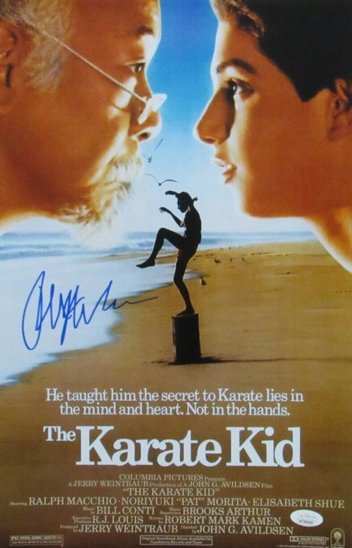 Ralph Macchio Autographed Karate Kid 11x17 Movie Poster JSA Certified (1 of 3)