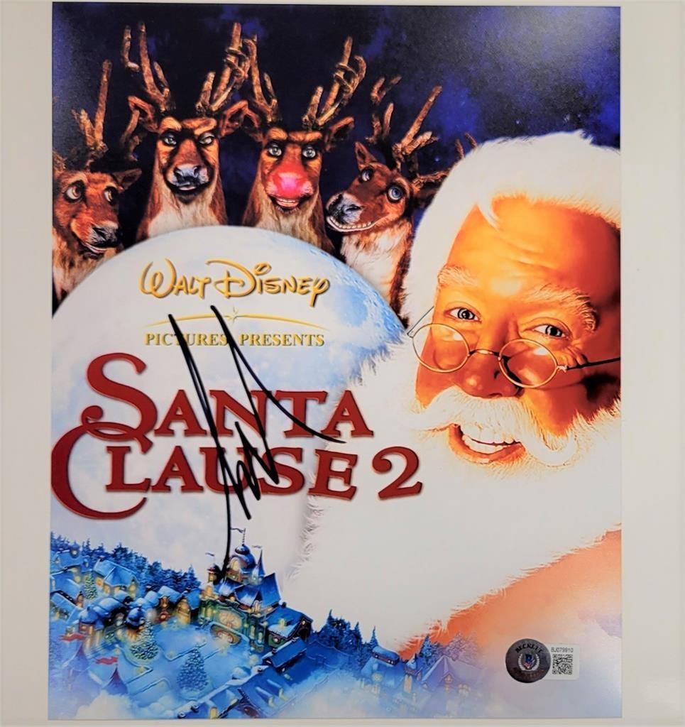 Tim Allen Signed The Santa Claus 2 8x10 Photo Beckett Authenticated: Tim Allen Signed The Santa Claus 2 8x10 Photo Beckett Authenticated This is an 8x10 original photograph of the movie poster for "The Santa Claus 2," signed by Tim Allen. The autograph has been authent