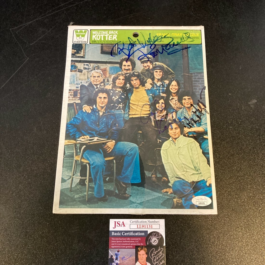 Welcome Back Kotter Toy Signed by Hegyes Kaplan Palillo JSA Authenticated (1 of 8)