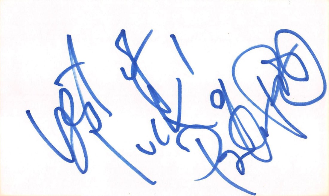 Parker Posey Autographed Superman Returns 3x5 Index Card Beckett Authenticated (1 of 5)