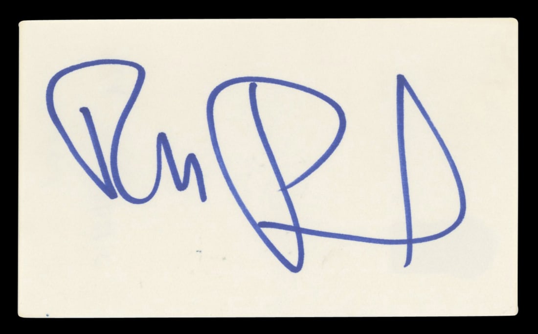RuPaul's Drag Race Signed 3x5 Index Card with BAS Authentication (1 of 2)