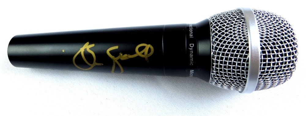 Bill Engvall Autographed Microphone Blue Collar Comedy Beckett Authenticated: Bill Engvall Autographed Microphone Blue Collar Comedy Beckett Authenticated This is an authentic microphone signed by comedian Bill Engvall, featuring his autograph verified by Beckett Authentication