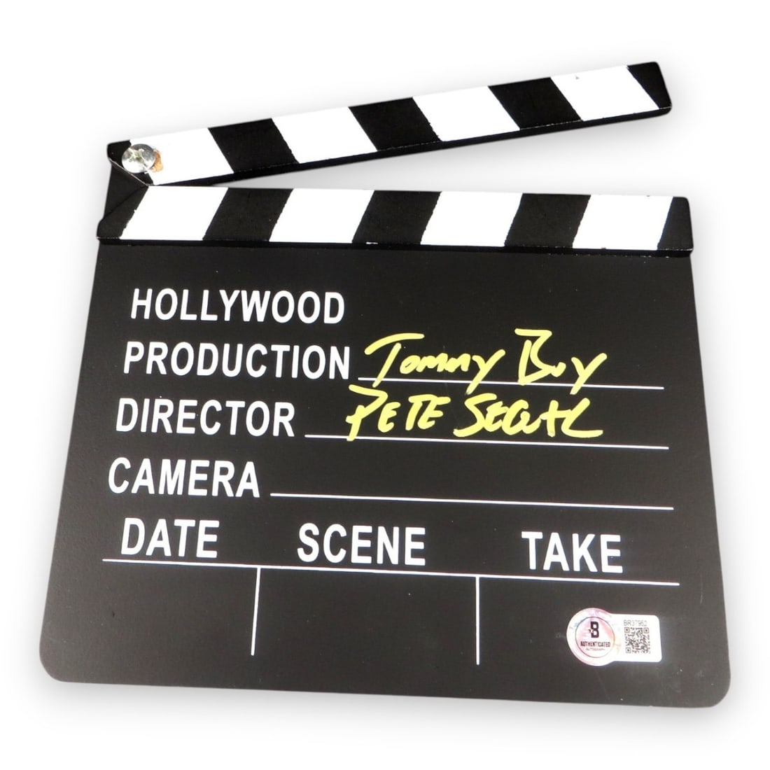 Pete Segal Signed Movie Clapper from Tommy Boy Authenticated by Beckett (1 of 3)