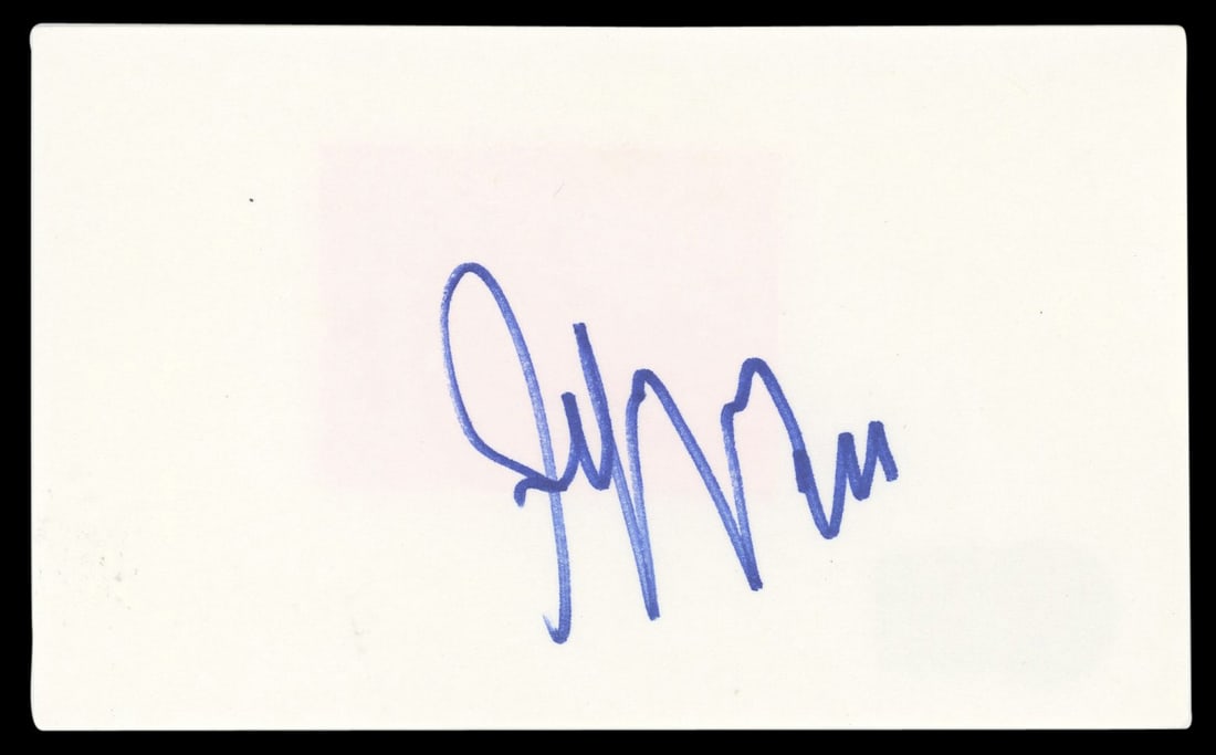 Jeffrey Tambor Signed Arrested Development 3x5 Index Card Beckett Authenticated (1 of 5)