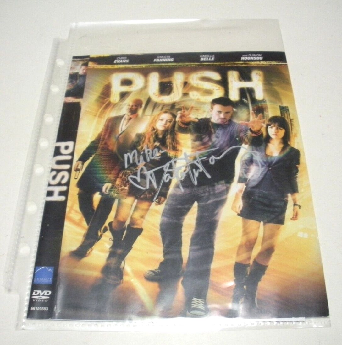 Autographed Push DVD Dakota Fanning With Certificate of Authenticity (1 of 1)
