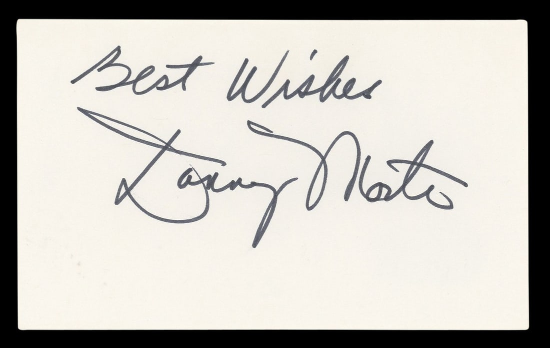 Don Most Happy Days Signed 3x5 Index Card Best Wishes BAS Authenticated: Don Most Happy Days Signed 3x5 Index Card Best Wishes BAS Authenticated This authentic 3x5 index card features the inscription "Best Wishes" and has been personally signed by Don Most, renowned for hi