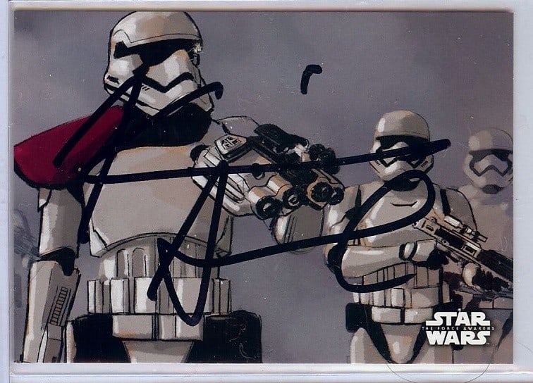 Kevin Smith JSA Authenticated Autograph Star Wars Force Awakens Topps Card (1 of 3)