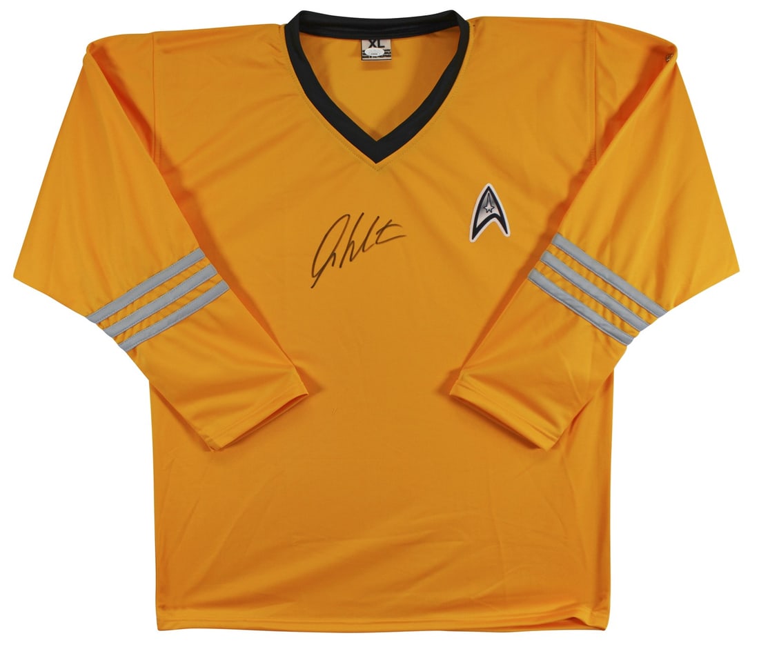 Signed Star Trek Uniform Shirt by William Shatner JSA Authenticated (1 of 4)