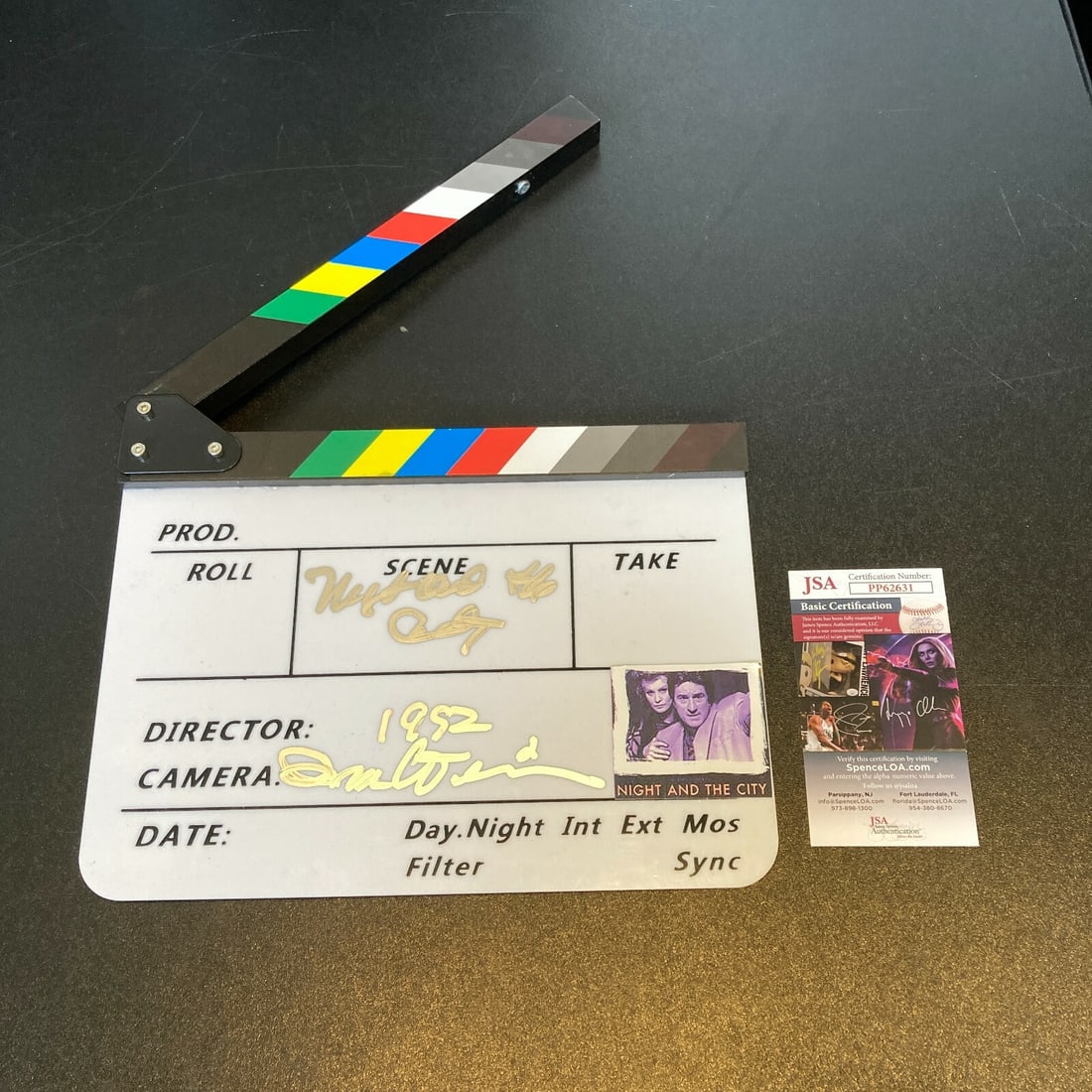 Irwin Winkler Signed Movie Clapboard with JSA Authentication (1 of 6)