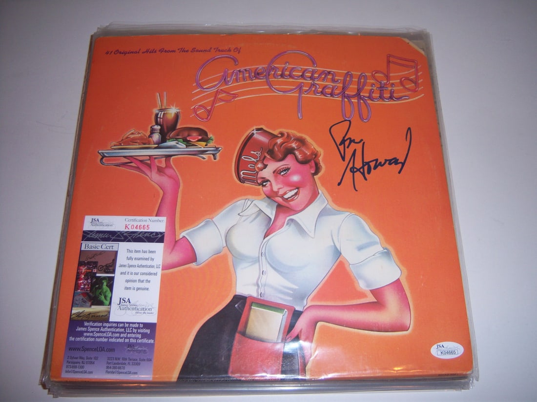 American Graffiti Ron Howard Signed LP Record JSA COA (1 of 1)