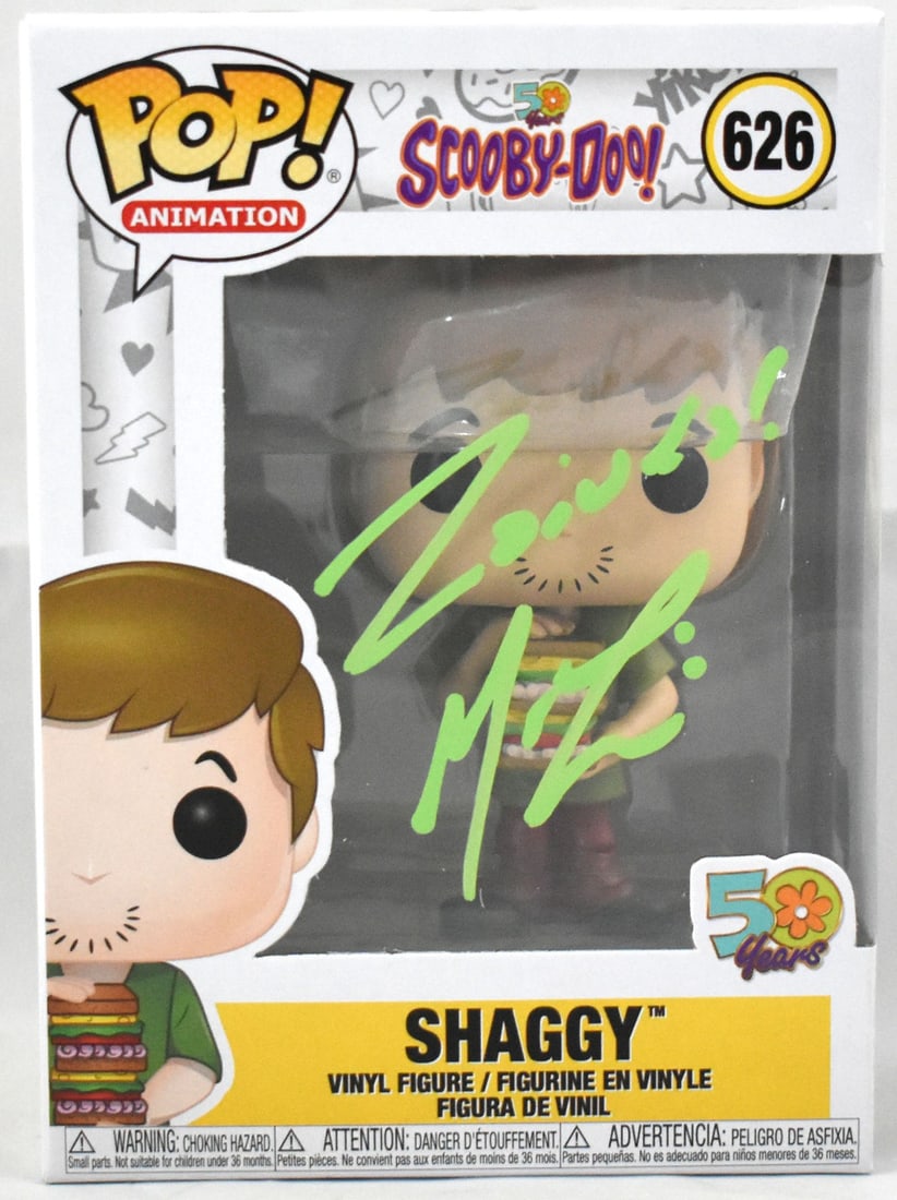 Funko Pop 626 Scooby-Doo Matthew Lillard signed Beckett W Holo (1 of 3)