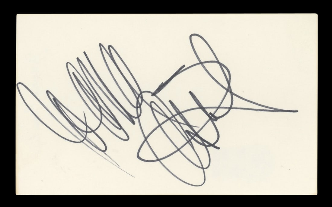 Joanna Cassidy Autographed Blade Runner 3x5 Index Card BAS Certified (1 of 5)